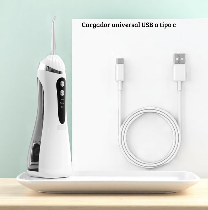 AquaSmile Pro-Recargable, portátil e higiénico